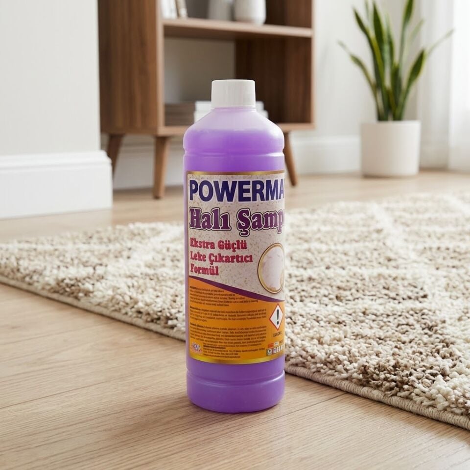 Powermax Halı Şampuanı Elde Yıkama 1000 Ml 12 Adet