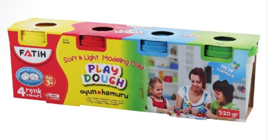 Fatih Oyun Hamuru 4 Renk