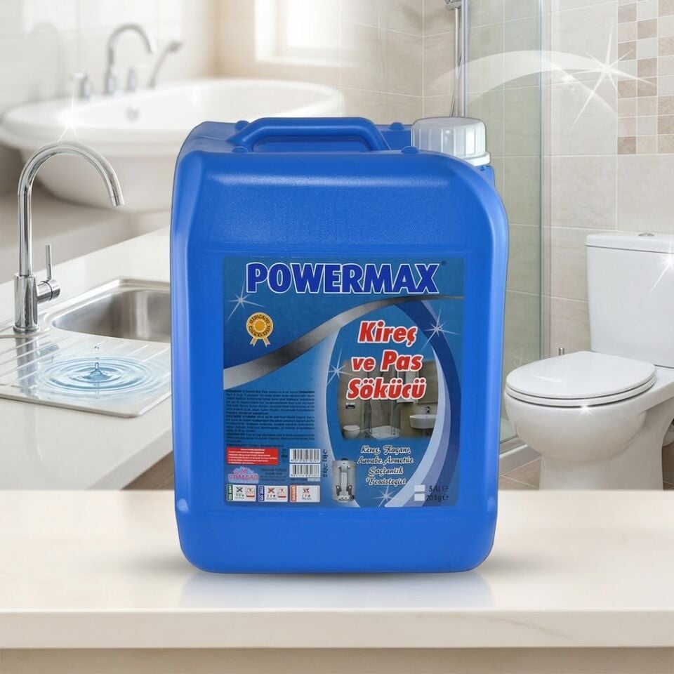 Powermax Kireç Pas Sökücü 5 Kg 4 Adet