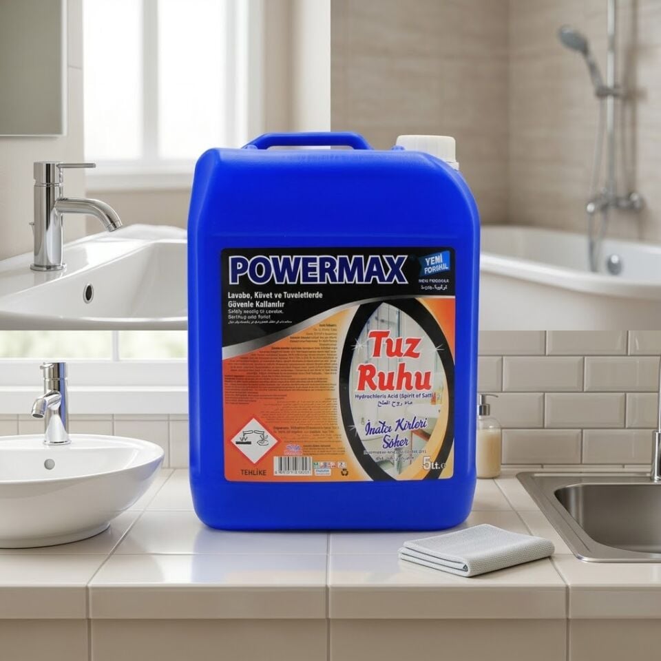 Powermax Tuz Ruhu 5 Kg 4 Adet