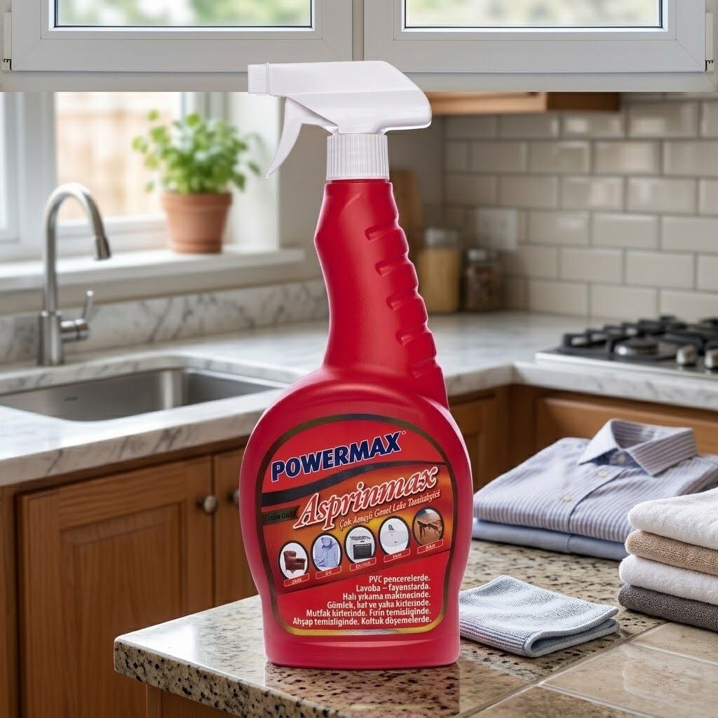 Powermax Aspirinmax Çok Amaçlı Leke Temizleyici 750 Gr 12 Adet