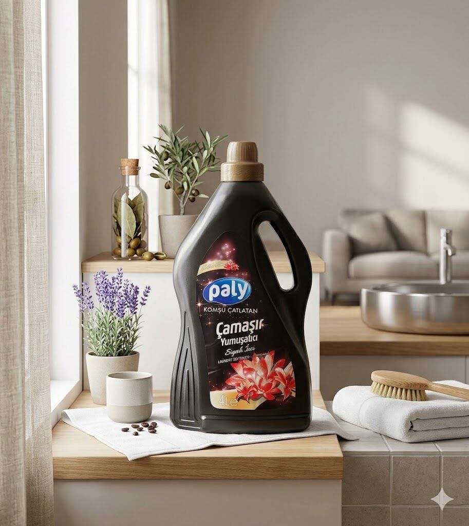 Paly Çamaşır Yumuşatıcı Siyah 4 Kg