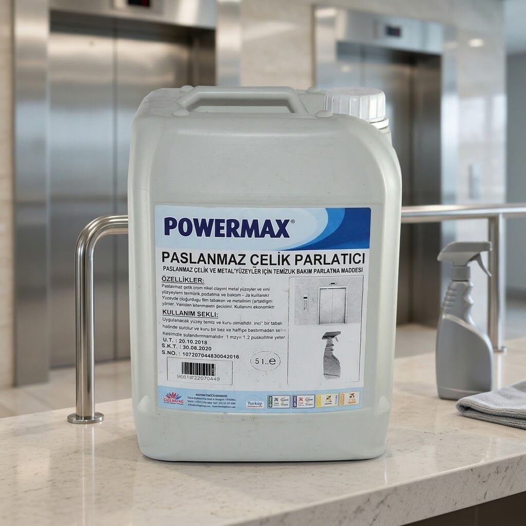 Powermax Aplus Metal Ve Çelik Parlatıcı Temizleyici 5 Kg 4 Adet
