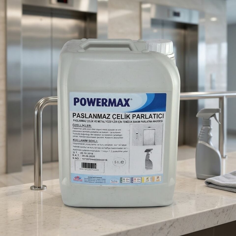 Powermax Aplus Metal Ve Çelik Parlatıcı Temizleyici 5 Kg 4 Adet