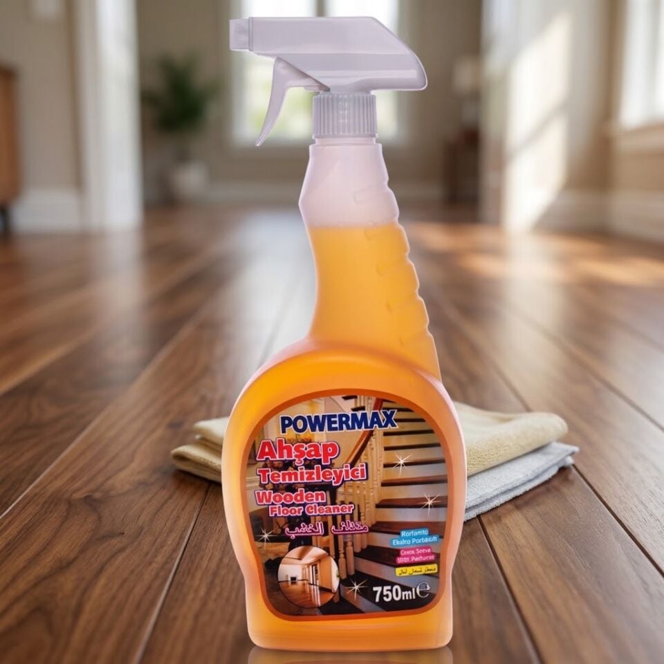 Powermax Ahsap Temizleyici Sprey 750 Ml 12 Adet