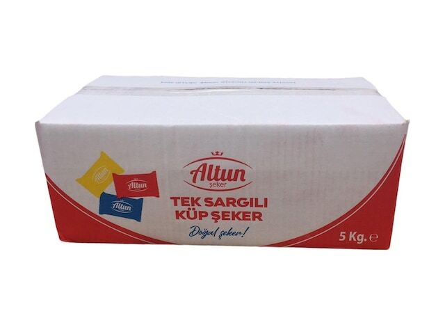 Altun Sargılı Küp Şeker Altun 5 Kg