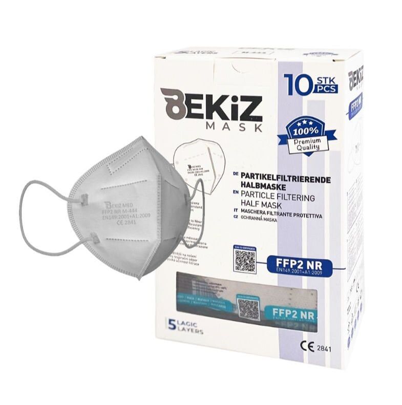 Sekiz Mask N95 Ffp2 Tek Tek Ambalajlı Maske 10 Lu