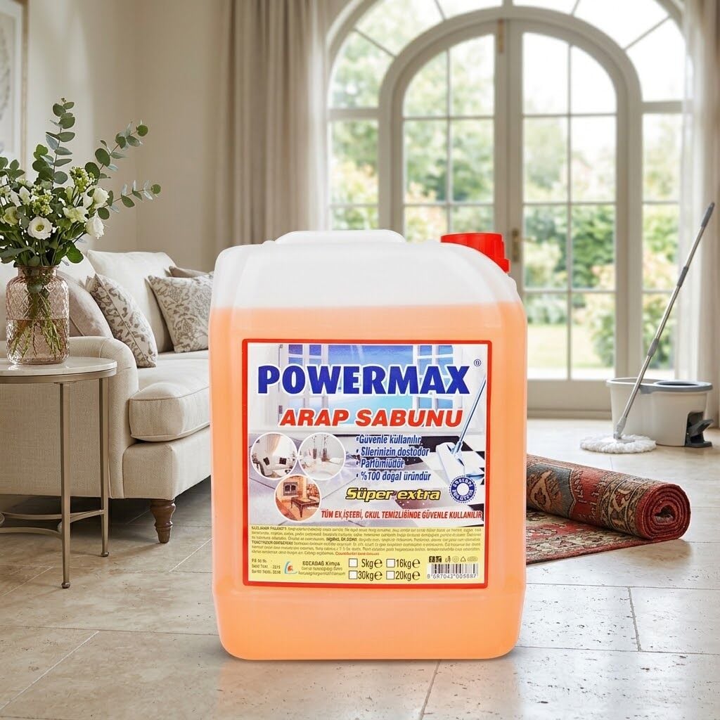 Powermax Sıvı Arap Sabunu 5 Kg 4 Adet
