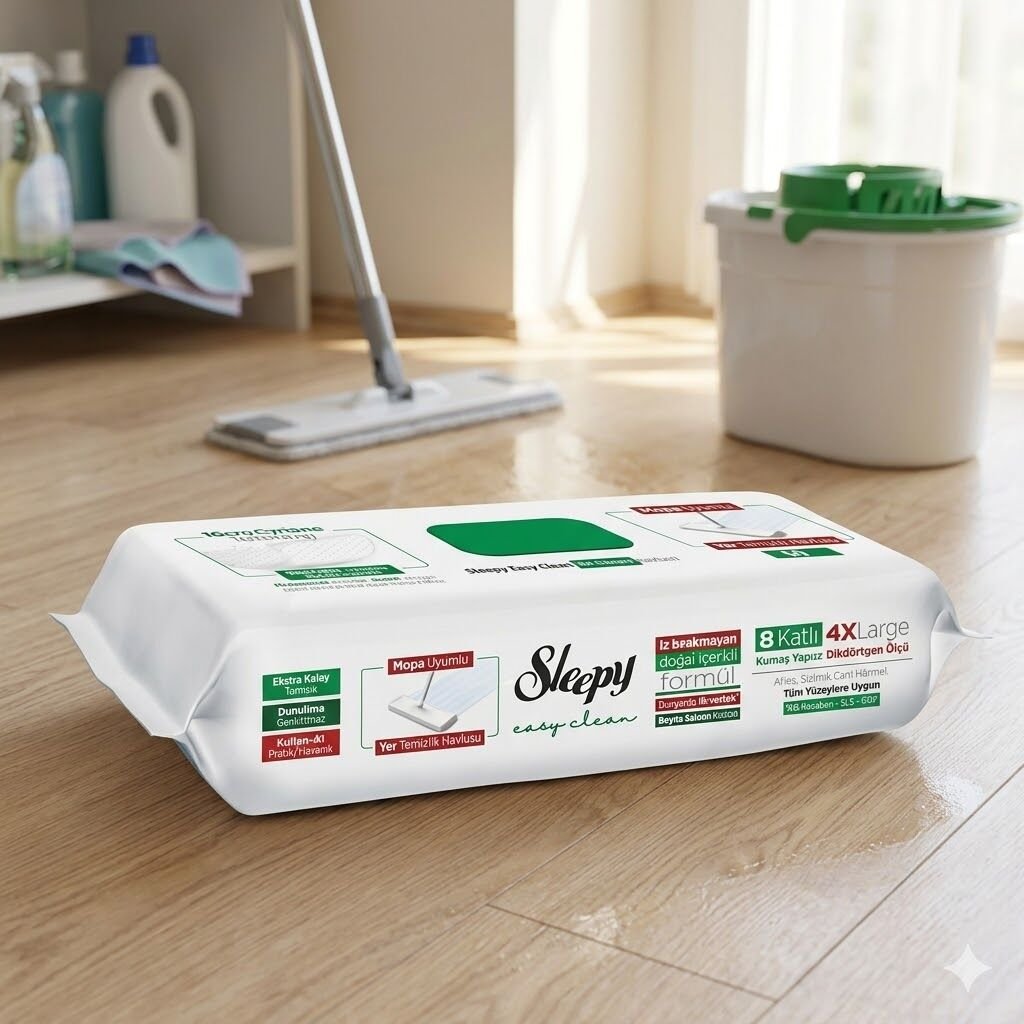 Slepy Mop Yüzey Havlusu 50 Li