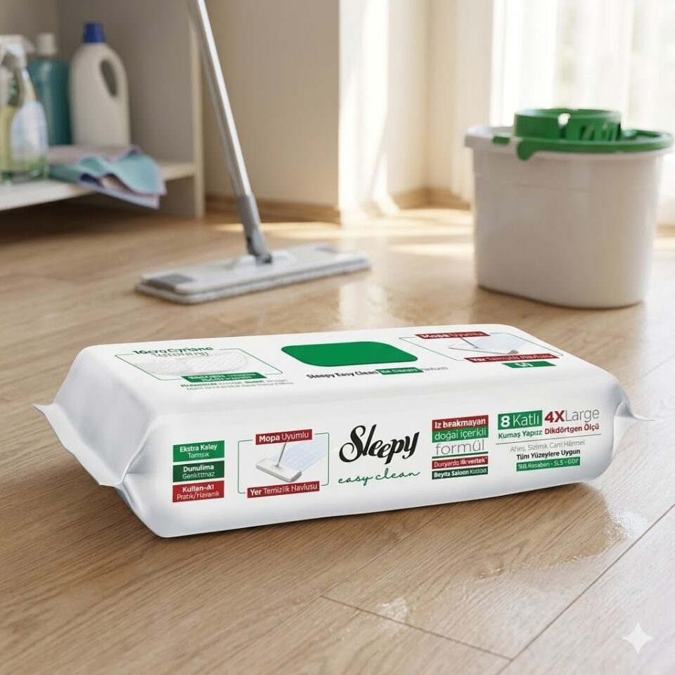 Slepy Mop Yüzey Havlusu 50 Li