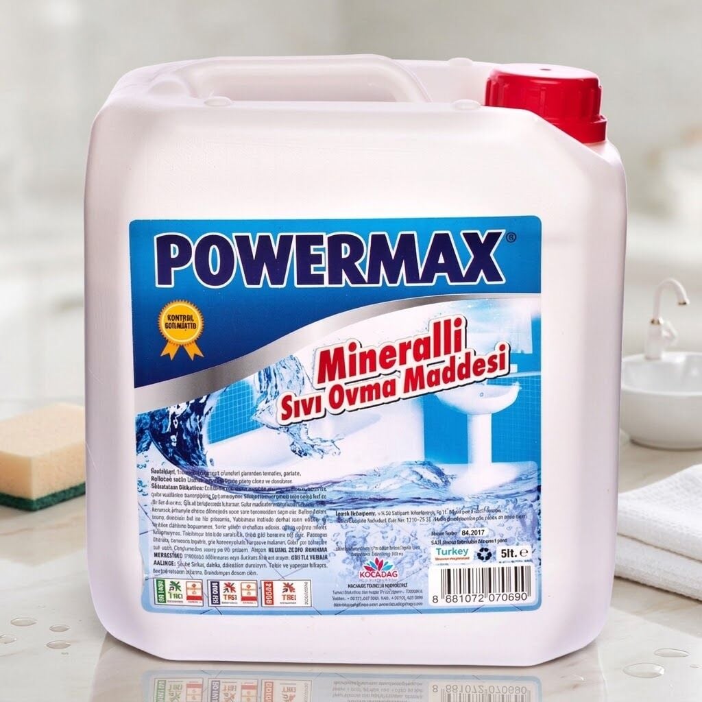 Powermax Mineralli Temizlik Kremi 5 Kg 4 Adet