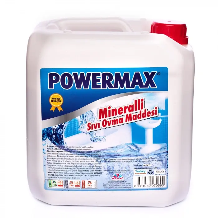 Powermax Mineralli Temizlik Kremi 5 Kg 4 Adet