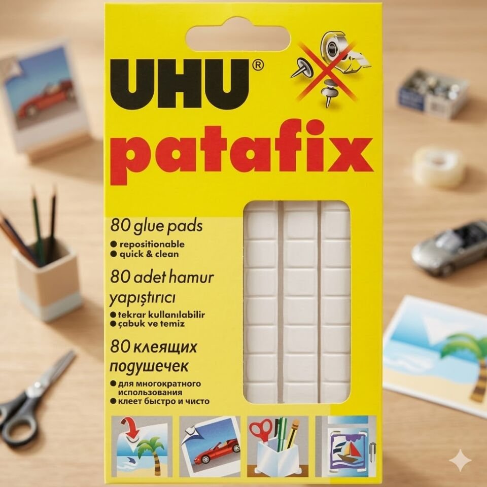 Uhu 41710 Patafix Hamur Yapıştırıcı Beyaz