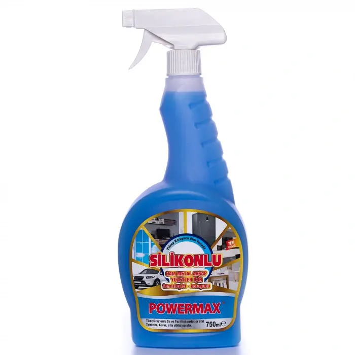 Powermax Silikonlu Cam Temizleyici 750 Ml 12 Adet