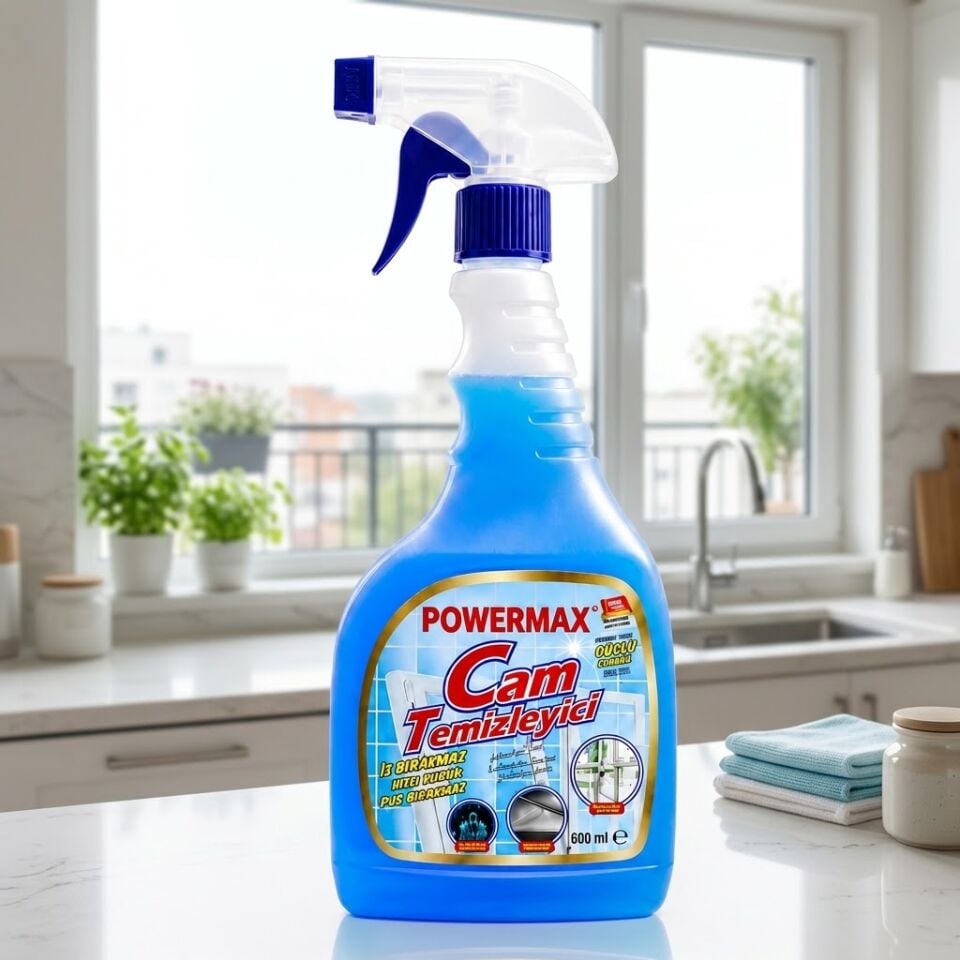 Powermax Cam Temizleyici Trigerli 600 ml 21 Adet