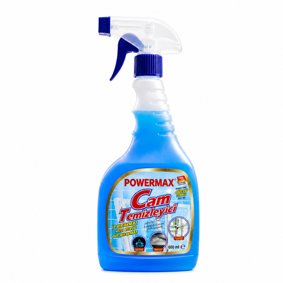 Powermax Cam Temizleyici Trigerli 600 ml 21 Adet