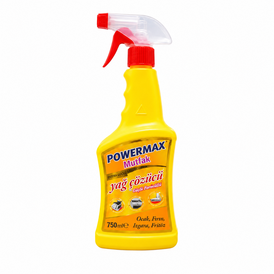 Powermax Yağ Çözücü Sprey 750 Gr 12 Adet