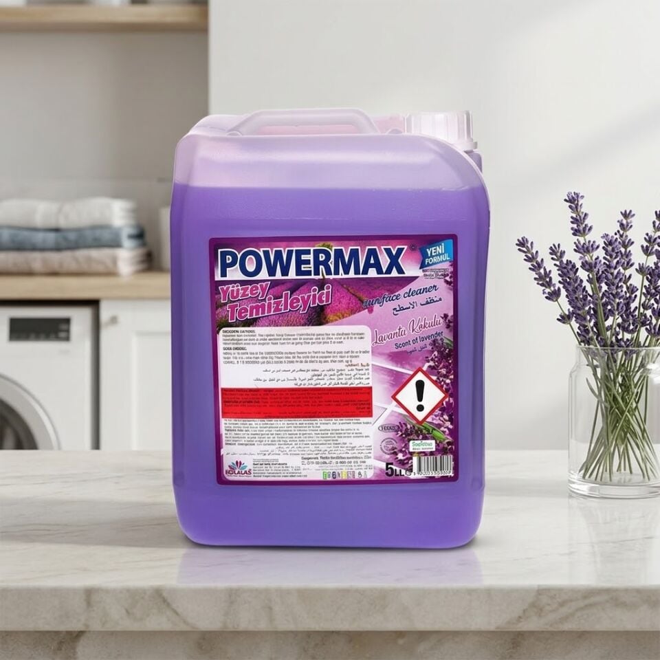 Powermax Yoğun Genel Yüzey Temizleyici 5 Kg 4 Adet