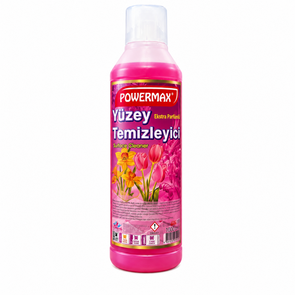 Powermax Parfümlü Yüzey Temizleyici 1 Lt 12 Adet