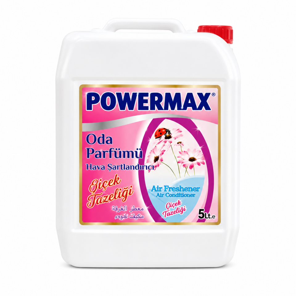 Powermax Oda Parfümü Hava Şartlandırıcı 5 Litre 4 Adet
