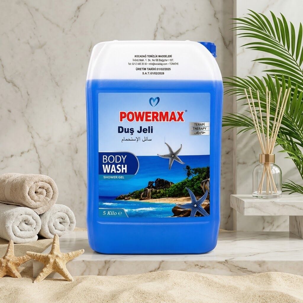 Powermax Duş Jeli 5 Kg 4 Adet