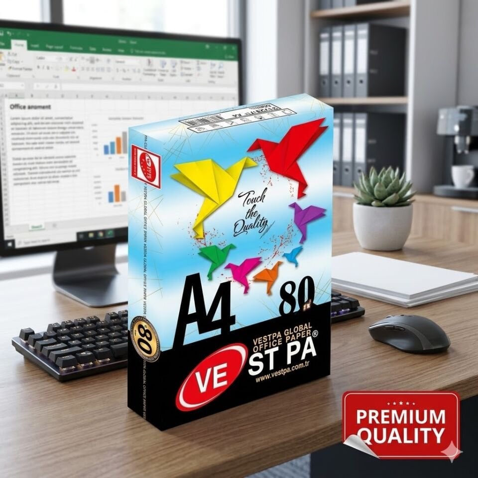 Vestpa Mavi A4 Fotokopi Kağıdı 80 Gr