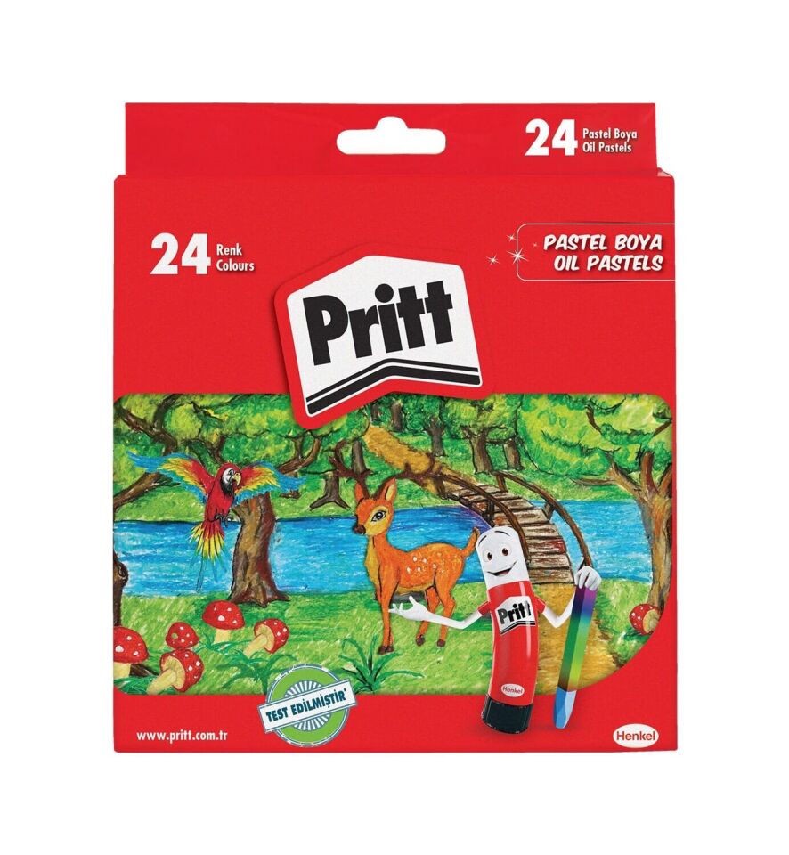 Pritt 24 Lü Pastel Boya