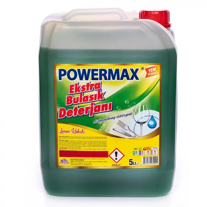 Powermax Bulaşık Deterjanı 5 Kg 4 Adet