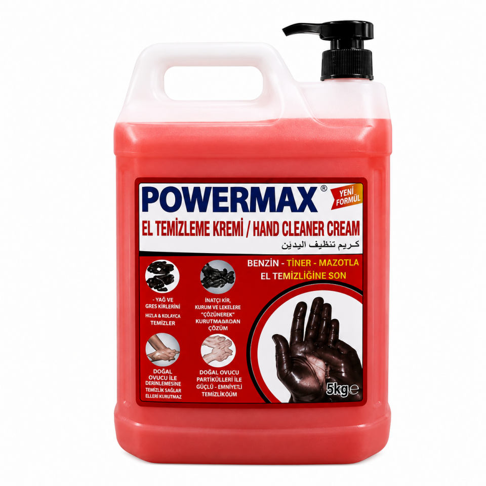 Aplus Powermax Ağır Kir El Temizleme Kremi 5 Lt 4 Adet