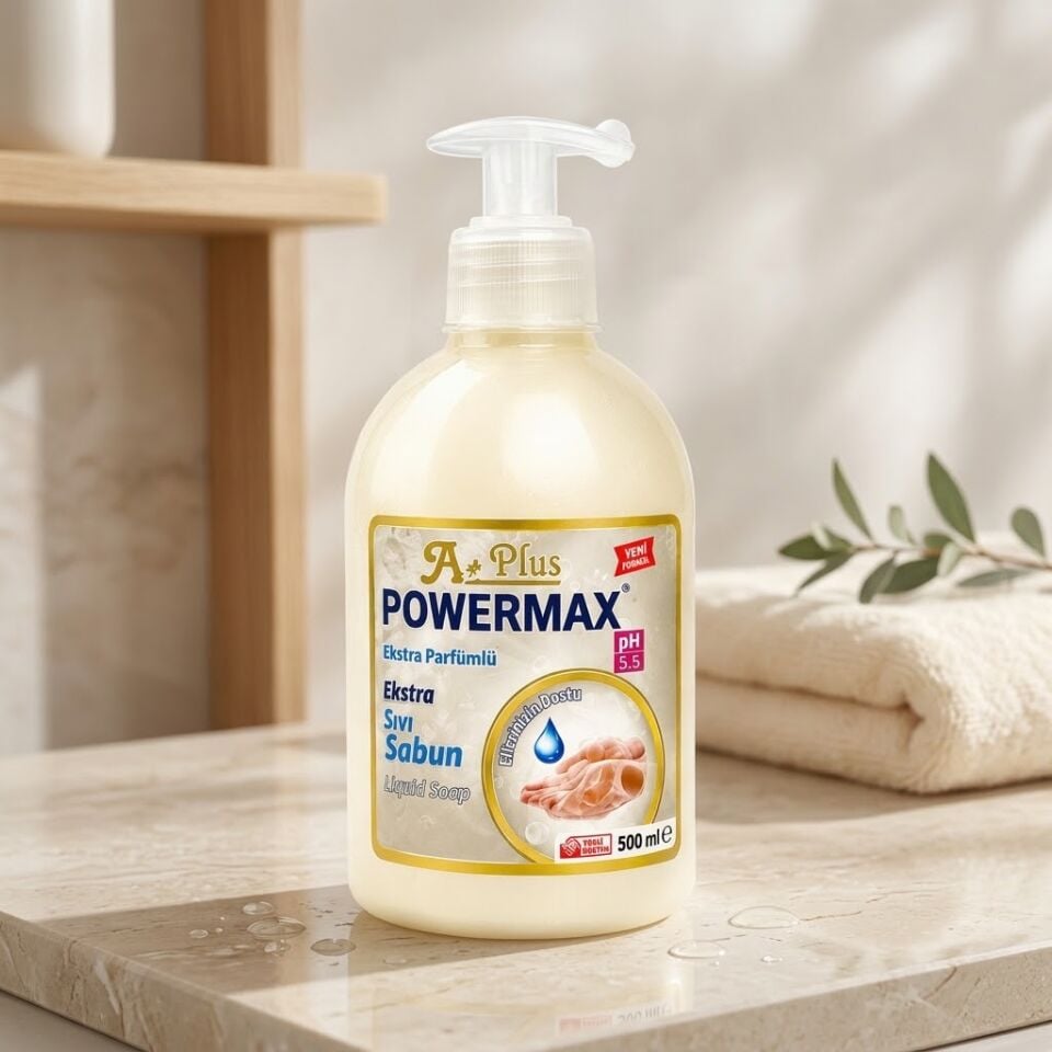 Aplus Powermax Sıvı Sabun 500 Ml 24 Adet
