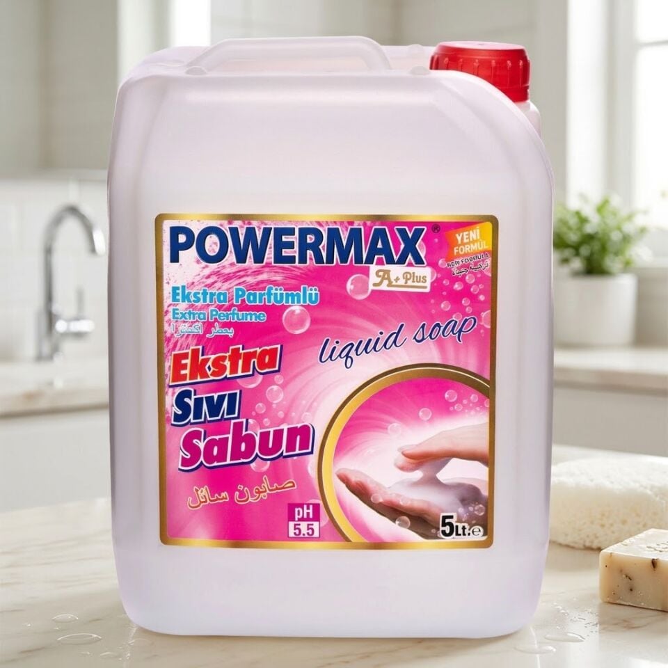 Aplus Powermax Sıvı Sabun 5 Kg 4 Adet