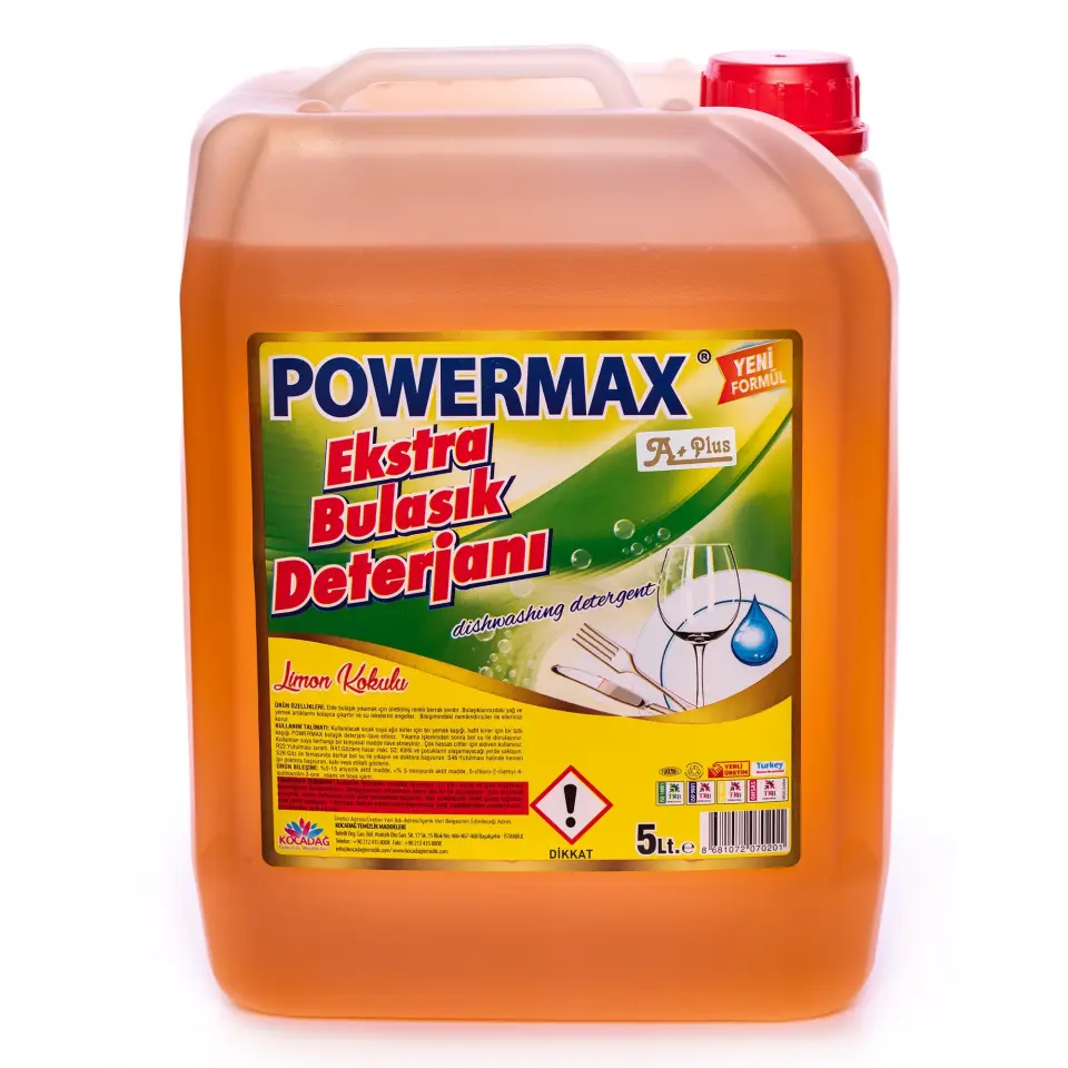 Aplus Powermax Bulaşık Deterjanı 5 Kg 4 Adet