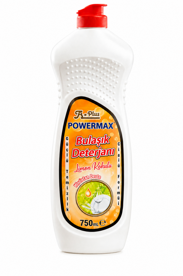 Aplus Powermax Bulaşık Deterjanı 750 Ml 20 Adet