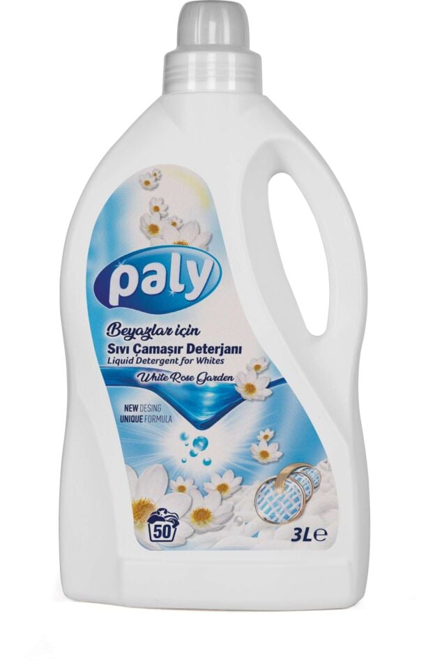 Paly Sıvı Çamaşır Deterjanı Siyahlar İçin - Renkli Ve Beyazlar İçin 3000 Ml 4 Adet