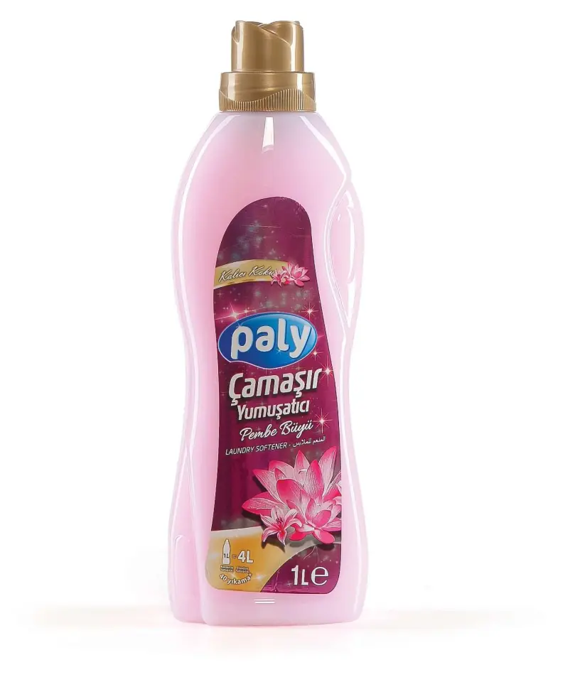 Paly Çamaşır Yumusatıcısı Pembe / Mavi / Siyah 1000 Ml 12 Adet