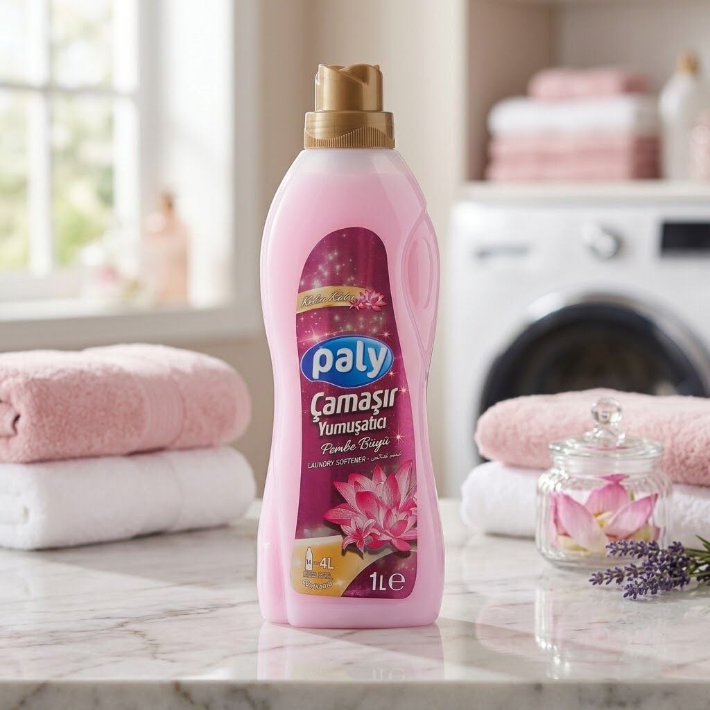 Paly Çamaşır Yumusatıcısı Pembe / Mavi / Siyah 1000 Ml 12 Adet