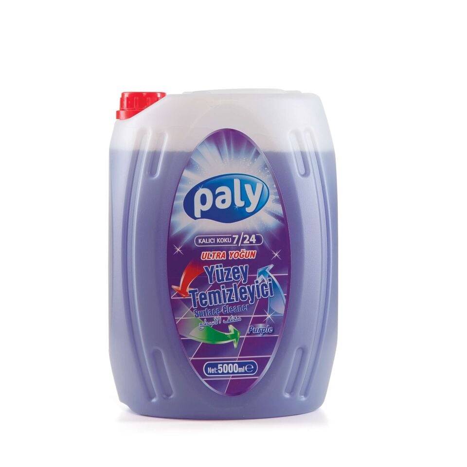 Paly Yoğun Yüzey Temizleyici Pembe-  Lavanta - Mavi 5 Kg 4 Adet