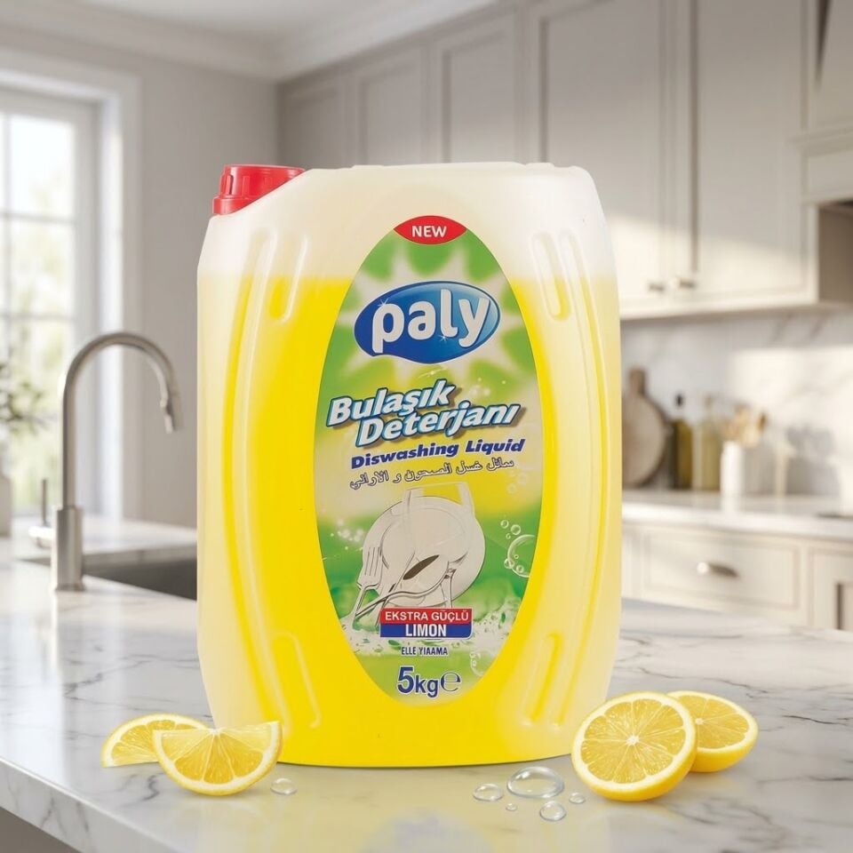 Paly Yeni Sıvı Bulaşık Deterjanı 5 Kg 4 Adet
