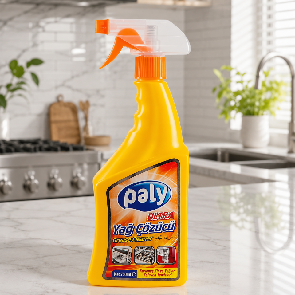 Paly Yağ Çözücü Sprey 750 Ml 12 Adet