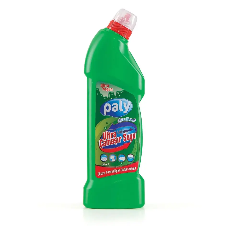 Paly Ultra Çamaşır Suyu Yeşil/Beyaz 750 Ml 16 Adet