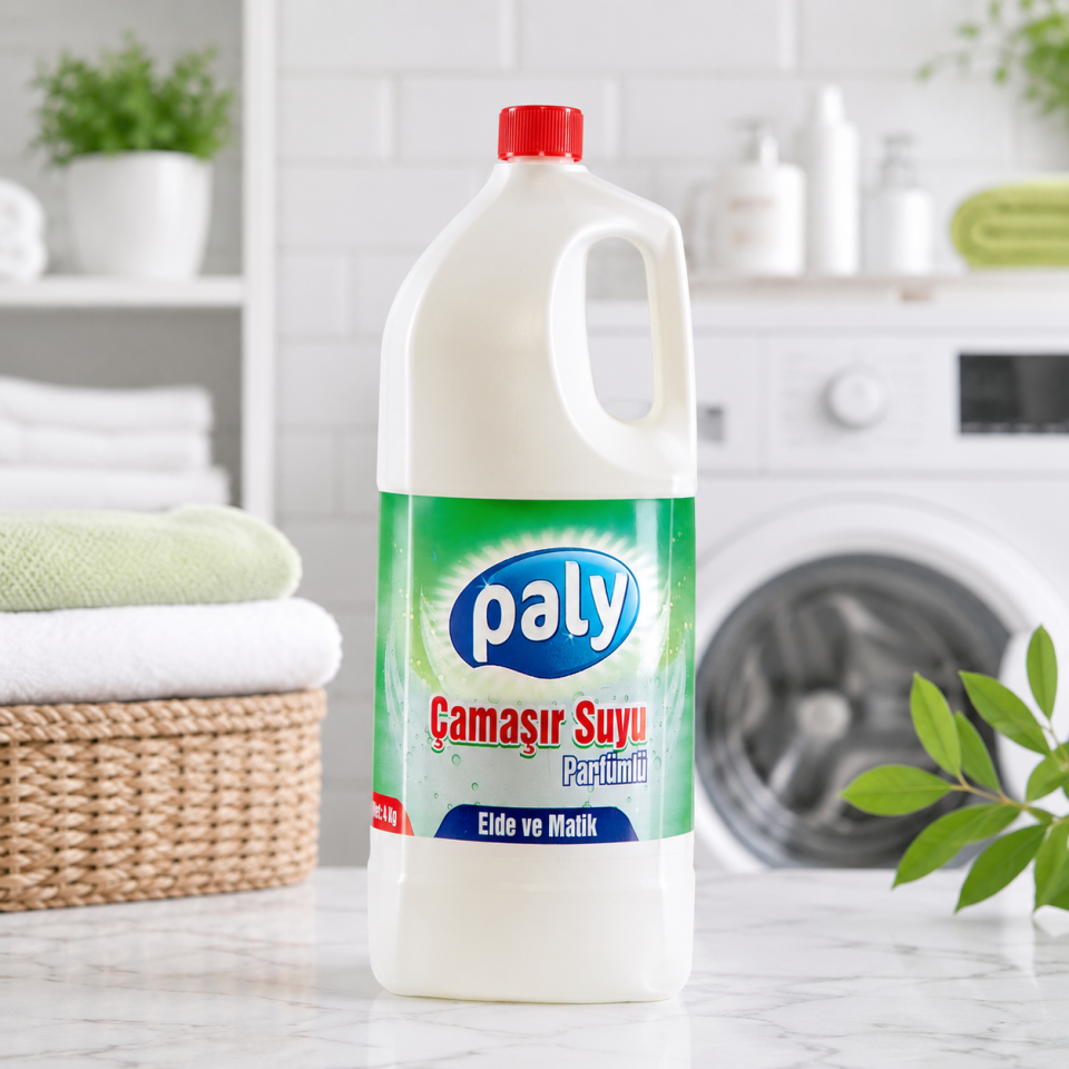 Paly Parfümlü Çamaşır Suyu Matik 4000 Ml 4 Adet