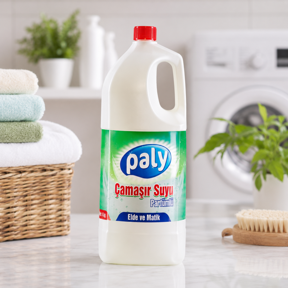 Paly Parfümlü Çamaşır Suyu Matik 2500 Ml 8 Adet