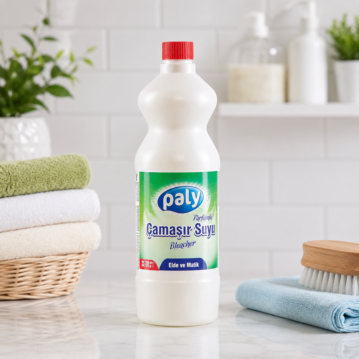 Paly Parfümlü Çamaşır Suyu Matik 1000 Ml 18 Adet