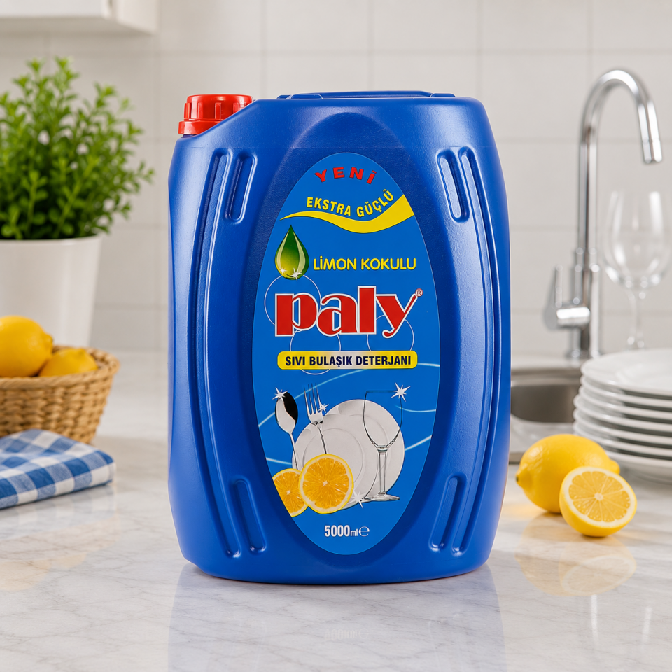 Paly Extra Bulaşık Deterjanı 5 Kg 4 Adet