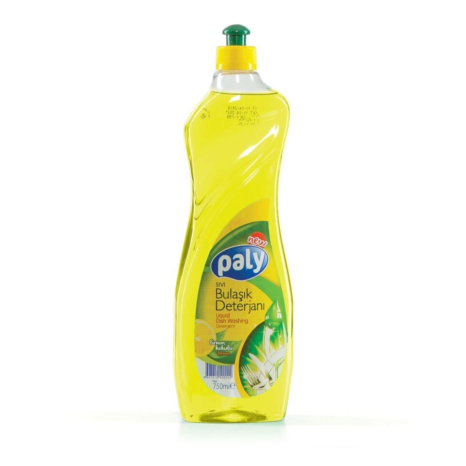 Paly Active Bulaşık Deterjanı Yeşil-Sarı 750 Ml 20 Adet
