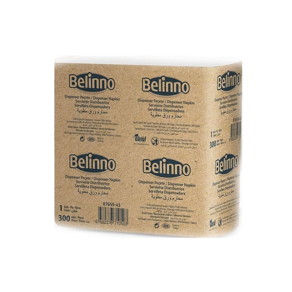 Belinno Dıspenser Peçete 17X21Cm 300Lüx12