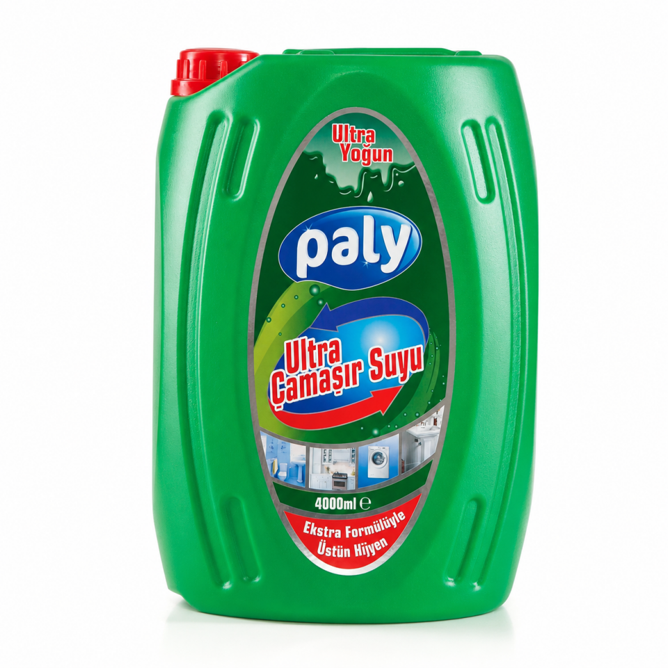 Paly Ultra Çamaşır Suyu 4 Kg 4 Adet