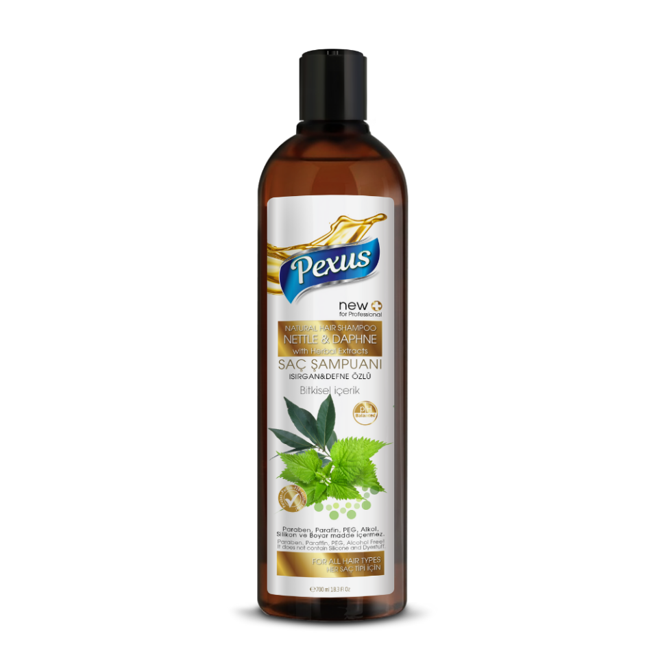 Pexus Şampuan Isırgan ve Defne 400 Ml 24 Adet