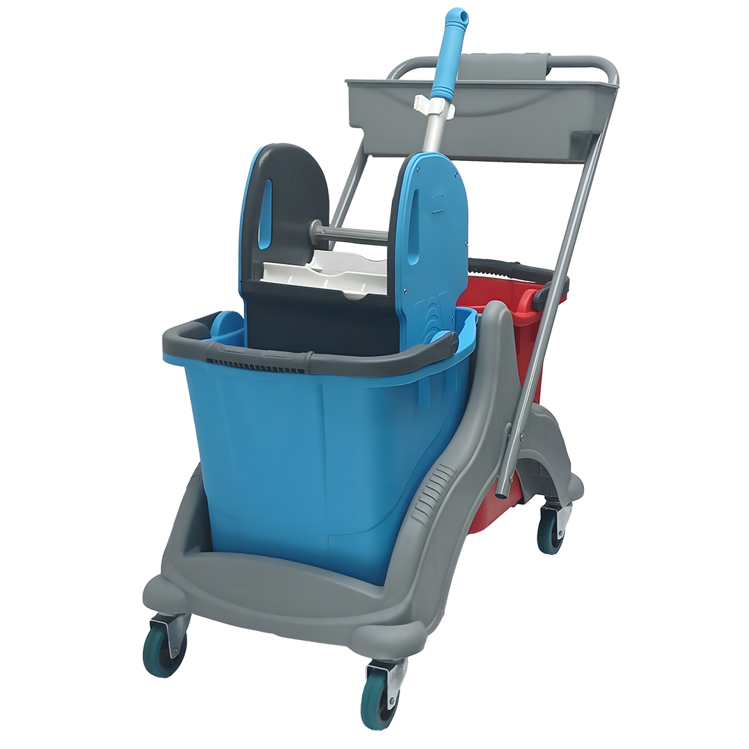 MİMOZA PLASTİK SET, MİMOZA PLASTİK PRESLİ, (MPP793)  MİMOZA KOVALI (SK800), SET ÜST SEPETİ (SS780), BİLYALI METAL TEKERLEKLİ 2x25 lt