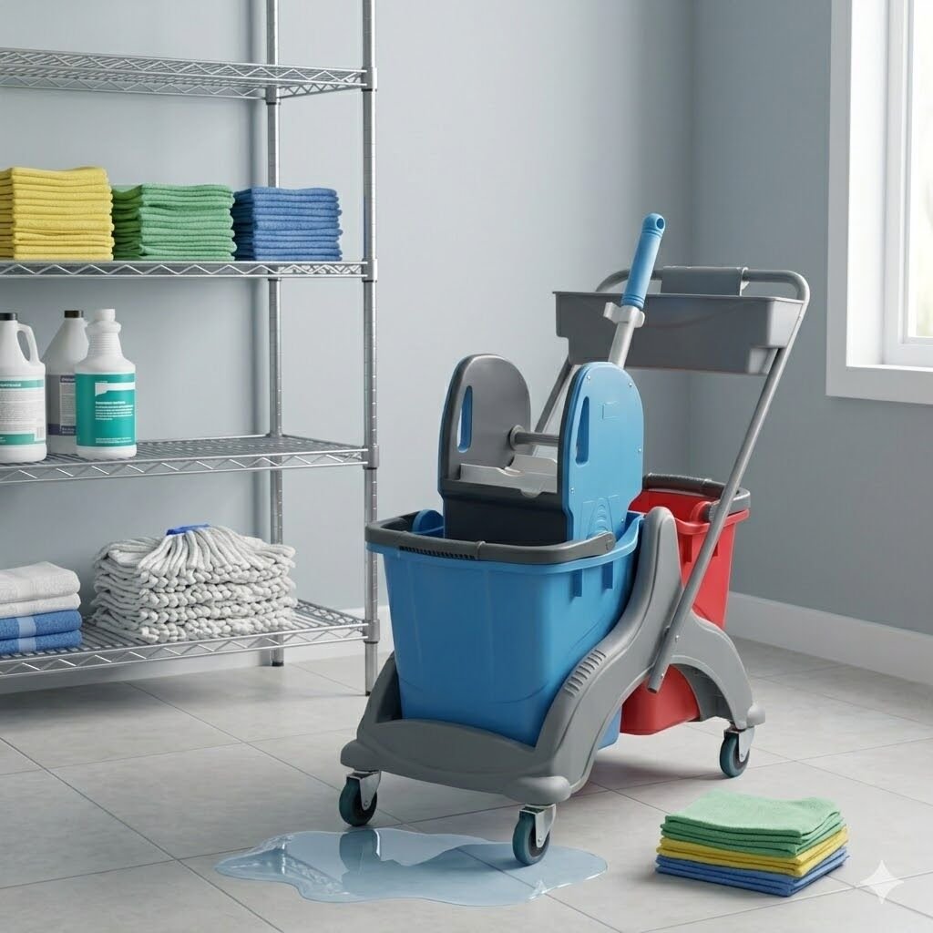 Mimoza Plastik Set, Mimoza Plastik Presli, (Mpp793)  Mimoza Kovalı (Sk800), Set Üst Sepeti (Ss780), Bilyalı Metal Tekerlekli 2X25 Lt